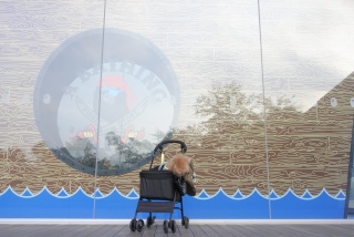 �����������炿����Ɨ����C�H�ȃo�b�N�Ŏʐ^�B���Ă݂��B